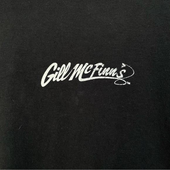 Gill McFinn's FISH TALES Black L/S Tee L - Picture 4 of 8
